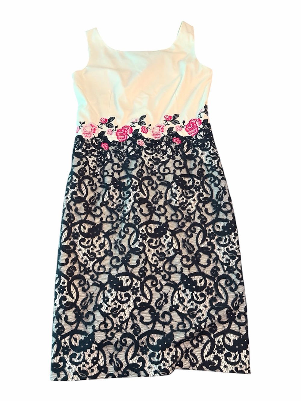 Vintage Antonio Melani Cocktail PartyDress Sleeveless Special Occasion sz4